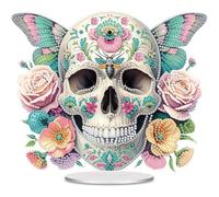 5D DIY Diamond Painting Decoration Kit I Acrylic DIY Table Top Diamond Painting Ornament Kits Diamonds Art Tabletop Decorations Ornament Kits for Home Office Desktop Decor