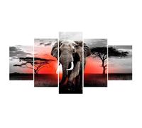 5D DIY Diamond Painting Éléphant Complet Diamond Painting Combinaison Peinture Diamant Peinture Décoration 20x30cm 20x40cm 20x50cm