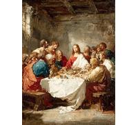 5D DIY Diamond Painting Homme, Diamond Painting Enfant La CèNe, Broderie Diamant Cristal Art Kits, 5D Peinture Diamant, Loisirs Créatifs Adultes, pour Décoration Murale Maison, Cadeau 100x135cm 9-2067