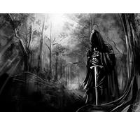 5D DIY Diamond Painting Kit Complet, seigneur des anneaux, Dessin Animé Diamant Peinture Broderie Point de Croix Diamond Painting Kits pour Maison Bureau Décoration 50x70cm