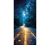 5D DIY Diamond Painting Kit, starry sky Diamond Art Crafts Painting Kits, Full Drill Crystal Rhinestone Mosaic Diamond Art Kids, For Adults Children's Beginners Home Wall Decor Gifts40x50cm nVc173