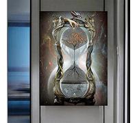 5D DIY Diamond Painting Kits,Sablier Broderie Diamant Kit Peinture Diamant Kits Complet Cristal Strass Point de Croix Toile Artisanat Salon Chambre Décoration Murale (30x40cm/12x16in)