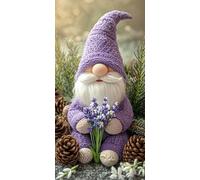 5D DIY Le nain Kits de Peinture Diamant, Grand Diamond Painting pour Adulte, Diamond Art Kits Strass Point de Croix Cristal Painting pour Maison Décor, Cadeaux pour Femmes 30x40 cm 20x40 cm z-873