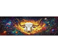 5D DIY Planète Diamond Painting Grande Taille 100x300cm, Diamond Painting Adulte Bœuf, Peinture Diamant Painting Broderie au Point de Croix Strass Kit Créatif Diamant Décoration de la Maison TU0N-118