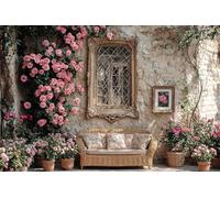 5D Fleur Diamond Painting Adulte Kit, DIY Paysage Kits de Peinture Diamant, Diamond Art Complet Kits, Square Strass Point de Croix Painting pour Adultes Débutants Maison Décor 40x50cm -37762