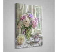 5D Fleur Diamond Painting Kits, DIY Fleurs Peinture Diamant Adulte, Broderie Diamant Strass Cristal Point de Croix Painting pour Adultes, Enfants, Murale Cadeau Décoration 30x40cm PjY8360 J-8