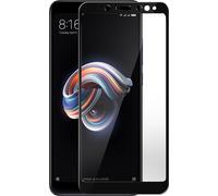5D Full Cover Protecteur d'écran en verre pour Xiaomi Redmi Note 5 - bord noir