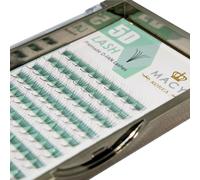 5D Lashes Volume Cils Préparés en éventail Extension de cils C, D-Curl, Epaisseur:0.07mm, Courbure:Courbure C, Taille:MIX 2 4x10mm.4x12mm.4x14mm