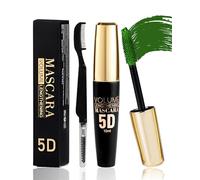 5D Mascara Volume et Longueur Vert, Mascara Extension de Cils Effet Volume,Waterproof et Longue Tenue avec une Définition Précise,Not Blooming Eye Lashes Thick Curling Maquillage pour Femmes-06