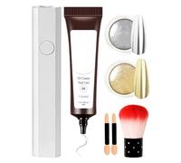 5D Nail Gel, 10ml Nail Molding Glue for Women, Dynamic Crafting System, Abrasion-Resistant, Fashionable Non-Sticky 5D Sculpting for Formal, Holiday, Home, Daily, Wedding and Salon Use