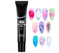 5D Nail Gel - 4-in-1 Sculpting Builder | Leave-In Gel