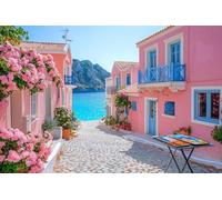 5D Océan Diamond Painting Adulte Kit, DIY Maisons Kits de Peinture Diamant, Diamond Art Complet Kits, Square Strass Point de Croix Painting pour Adultes Débutants Maison Décor 60x80cm -37154