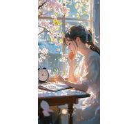 5D Peinture Diamant Adulte, Fille blanc Diamond Painting Complet Cristal Diamant Kit Enfants, DIY Strass Point de Croix Painting pour Murale Décoration Artisanat Décor À La Maison Cadeau 80x110cm F582