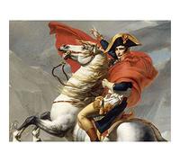 5D Peinture Diamant pour Enfants et Adultes Kits Complets Napoléon Diamond Painting Diamant Complet Point de Croix Kits Arts Craft pour la Décoration Murale à la Maison Round Drill 40x60cm