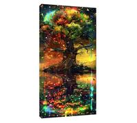 5D Rêve Peinture Diamant Painting Kit, DIY Arbre de la vie Diamond Painting Adulte Enfant, Diamond Art Kits Strass Point de Croix Peinture Diamant pour Adultes Décoration Murale Maison 100x50cm t-8466