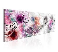 5D Rouge Violet Diamond Painting 50x115cm, DIY Peinture Diamant Fleur Diamant Painting Kit Complet, Bricolage Diamond Painting Adulte Point de Croix Artisanat Painting pour Murale Décoration Cadeau