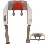 5D Shiatsu Masseur Cou et épaules avec Chaleur, Masseur de nuque sans Fil pour soulager la douleur sur Cou/épaules/Dos/Jambes, Appareil de Massage Rechargeable pour Femmes, Hommes, Amis, Famille