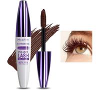 5d Volume Length Mascara Cream,Volume Effect Eyelash Extension Mascara,Eyelash Extension Mascara,Water Resistant And Long Lasting With Accurate Definition,#2 Brown