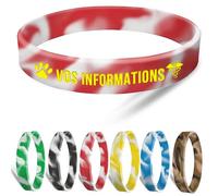 5DDIAMOND Bracelet en Silicone | Personnalisé avec Motifs en Tissu | Idéal pour les Activités en Plein Air