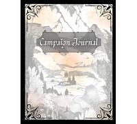 5E Campaign Journal - Silver: 12 Detailed Character Sheets - Inventory, Spell Tracker, Campaign Note, and Map Grids