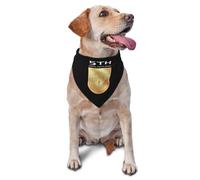 5E Groupe des Forces Spéciales Américaines Au Vietnam Écharpe pour Chiot Élégant Foulards pour Chien Réglables Mouchoirs pour Chiens Chat Animal De Compagnie