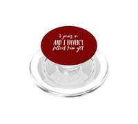 5ème Anniversaire 5 Years Haven't Killed Him for Her Wife PopSockets PopGrip pour MagSafe
