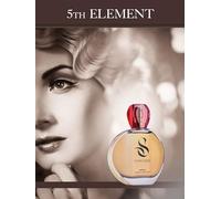 5ème ÉLÉMENT de SANGADO, Parfum pour Femme (parfum), 8-10 heures Longue durée, Senteur Luxe, 60 ml, Code: 504