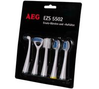 Lot de 5 accessoires de brosse à dents de rechange pour AEG EZS 5502