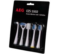Lot de 5 accessoires de brosse à dents de rechange pour AEG EZS 5502