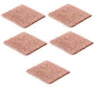 5er Set Tissu Pot Plus Propre Eponge Cuivre Chiffons de Nettoyage 15 x 15cm