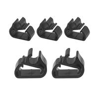 5er Set Wischerarm Spritzwasserschlauch Clips - Universal Halterung Für Wischwasserrohr An Limousinen & SUVs | Wetterfeste ABS-Befestigungsschnallen Für Scheibenwaschanlage | Robust & Langlebig