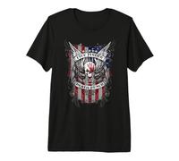 5FDP No Regrets Stars & Stripes American Flag T-Shirt Haut de Gamme
