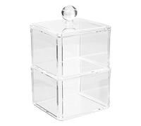5five Simply Smart Kosmetik-Aufbewahrungsdose Selena 2-tlg., Kunststoff, 9.4 x 9.4 x 16.7 cm, 155906