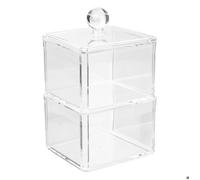5five Simply Smart Kosmetik-Aufbewahrungsdose Selena 2-tlg., Kunststoff, 9.4 x 9.4 x 16.7 cm, 155906