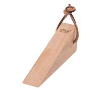 FIVE Simply Smart - Lot de 2 Cale Portes en Bois Hêtre 12cm Beige