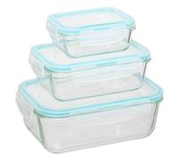Set De 3 Boîtes Rectangles Clipeat - Conservation & Micro Ondes