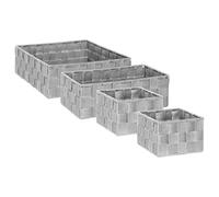 5 five simply smart 5five - 4 paniers bisauté lise gris