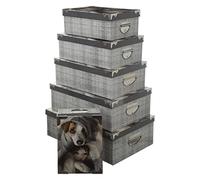 5five - 6 boîtes cocooning coins métal