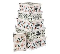 - Lot de 6 Boîtes Le Collectionneur 48cm Multicolore