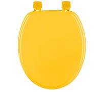 - Abattant WC Bois Luxe 43cm Jaune