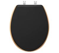 5five - abattant WC Modern Color Gris Charbon en Bois