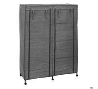 Articles Maison Armoire de Rangement avec penderie et 5 étagères