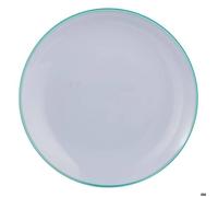 5five - assiette ""square"" vert menthe 25cm