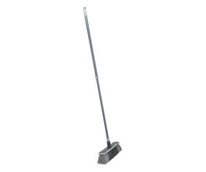 5five - Balai Anti-Choc Télescopique 130 cm Manche Plastique avec Accroche Rangement Facile Hauteur Réglable Entretien Ménager
