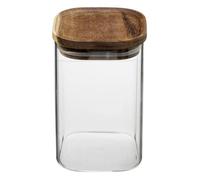 5five - bocal verre couvercle acacia ""hermet"" 0.9l