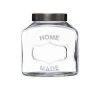 5five - bocal verre couvercle inox 1l