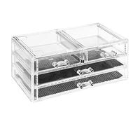 FIVE Simply Smart - Boite à Bijoux 4 Tiroirs "Beauty" 24cm Transparent Transparent G