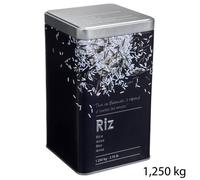 5five - boîte à riz en métal ""black edition"" noir