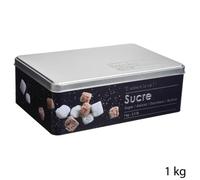 5five - boîte à sucre morceaux métal ""black edition"" noir