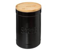 - Boîte à Sucre Ronde Natureo 19cm Noir